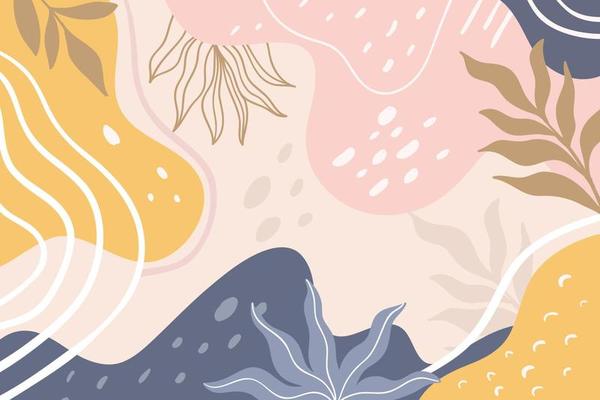 Beautiful floral background template
