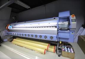 Large scale laser printer machine. photo