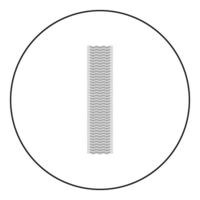 Tire track Print of wheel automobile tyres Imprint car icon in circle round black color vector illustration solid outline style image