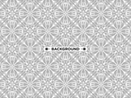 gray background with unique ethnic texture vector
