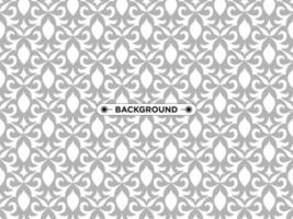 gray background with ethnic texture vector