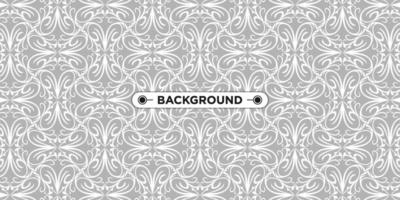 black and white background with ethnic texture vector