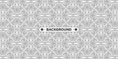 black and white background with ethnic texture vector