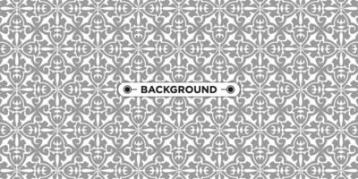 black and white background with ethnic texture vector