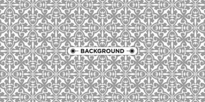 black and white background with ethnic texture vector