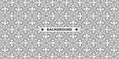 black and white background with ethnic texture vector