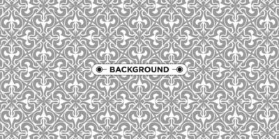 black and white background with ethnic texture vector