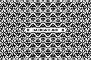 black and white background with ethnic texture vector