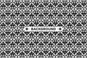 black and white background with ethnic texture vector