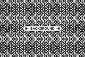 black and white background with ethnic texture vector