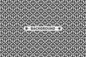 black and white background with ethnic texture vector