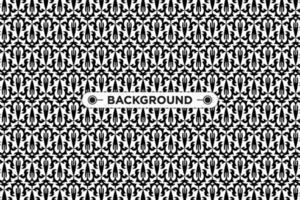 black and white background with ethnic texture vector