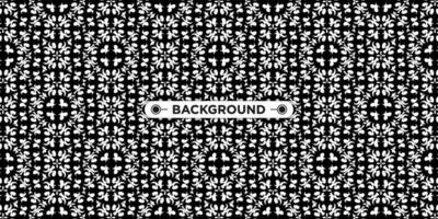 black and white background with ethnic texture vector