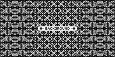 black and white background with ethnic texture vector