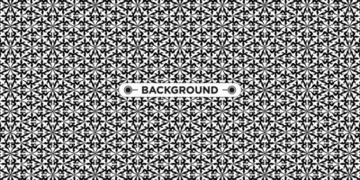 black and white background with ethnic texture vector