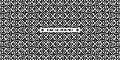 black and white background with ethnic texture vector