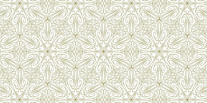 gold line pattern ethnic background