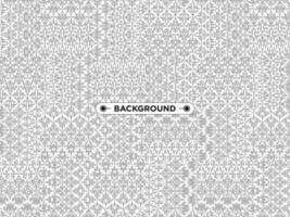 geometric ethnic gray background vector