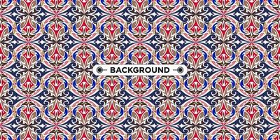 colorful background with ethnic texture vector
