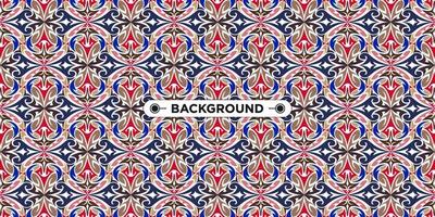 colorful background with ethnic texture vector