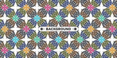 colorful background with ethnic texture vector