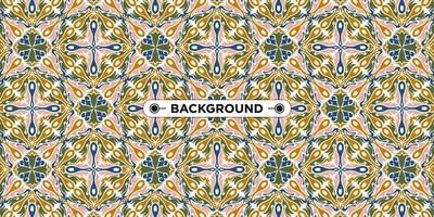 colorful background with ethnic texture vector
