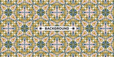 colorful background with ethnic texture vector