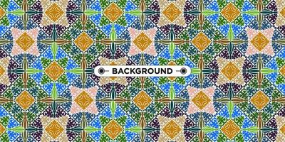 colorful background with ethnic texture vector