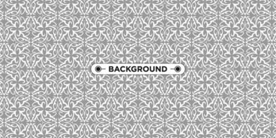 black and white background with ethnic texture vector