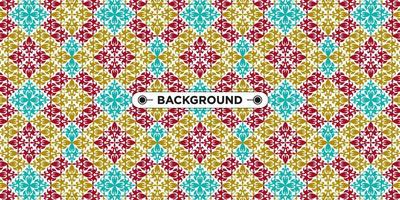 colorful background with ethnic texture vector