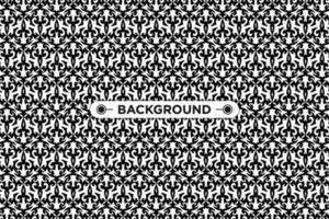 black and white background with ethnic texture vector