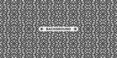 black and white background with ethnic texture vector