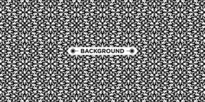 black and white background with ethnic texture vector