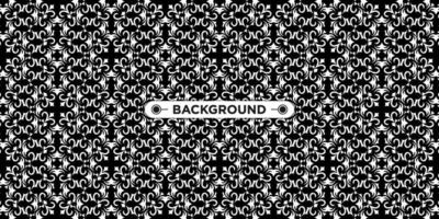 black and white background with ethnic texture vector