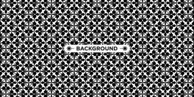 black and white background with ethnic texture vector