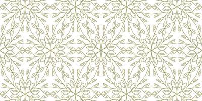 gold line pattern ethnic background vector