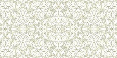 gold line pattern ethnic background vector