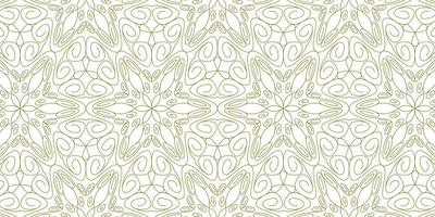 gold line pattern ethnic background vector