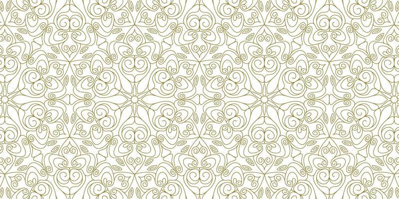 gold line pattern ethnic background