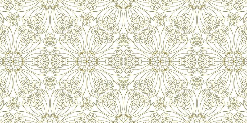 gold line pattern ethnic background