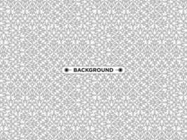 geometric ethnic gray background vector