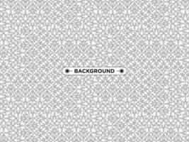 geometric ethnic gray background vector