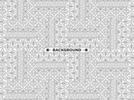 geometric ethnic gray background vector