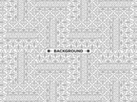 geometric ethnic gray background vector