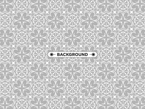 gray background with unique ethnic texture vector