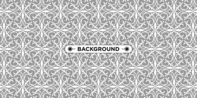 black and white background with ethnic texture vector