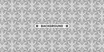 black and white background with ethnic texture vector