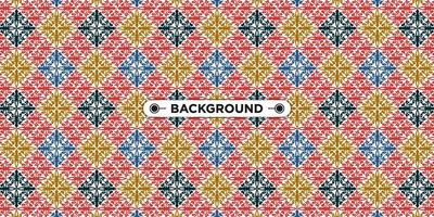 colorful background with ethnic texture vector