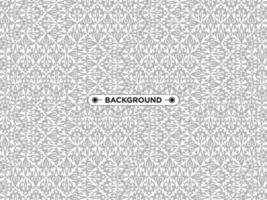 geometric ethnic gray background vector