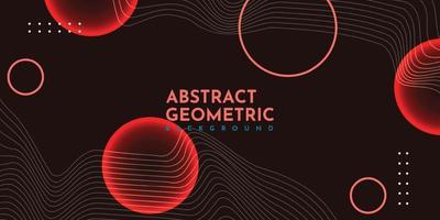 Abstract geometric background illustration template design vector